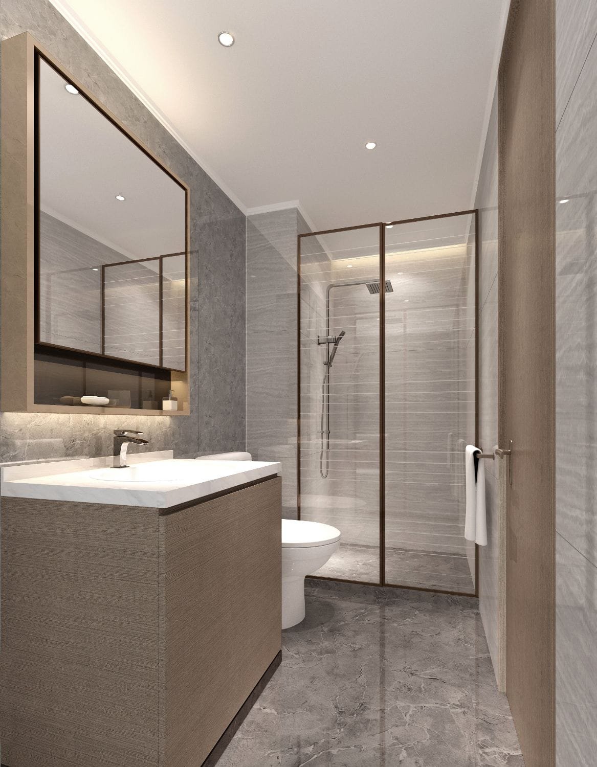 Appartement-1-Chambre-Agile-Sky-Residence-Salle-de-bain