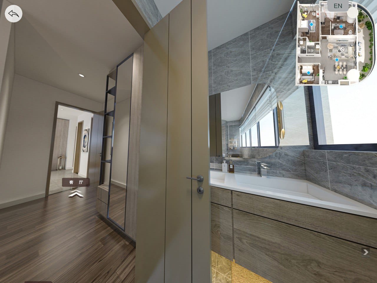 Appartement-3-Chambres-Le-Condé-Salle-de-Bain-02