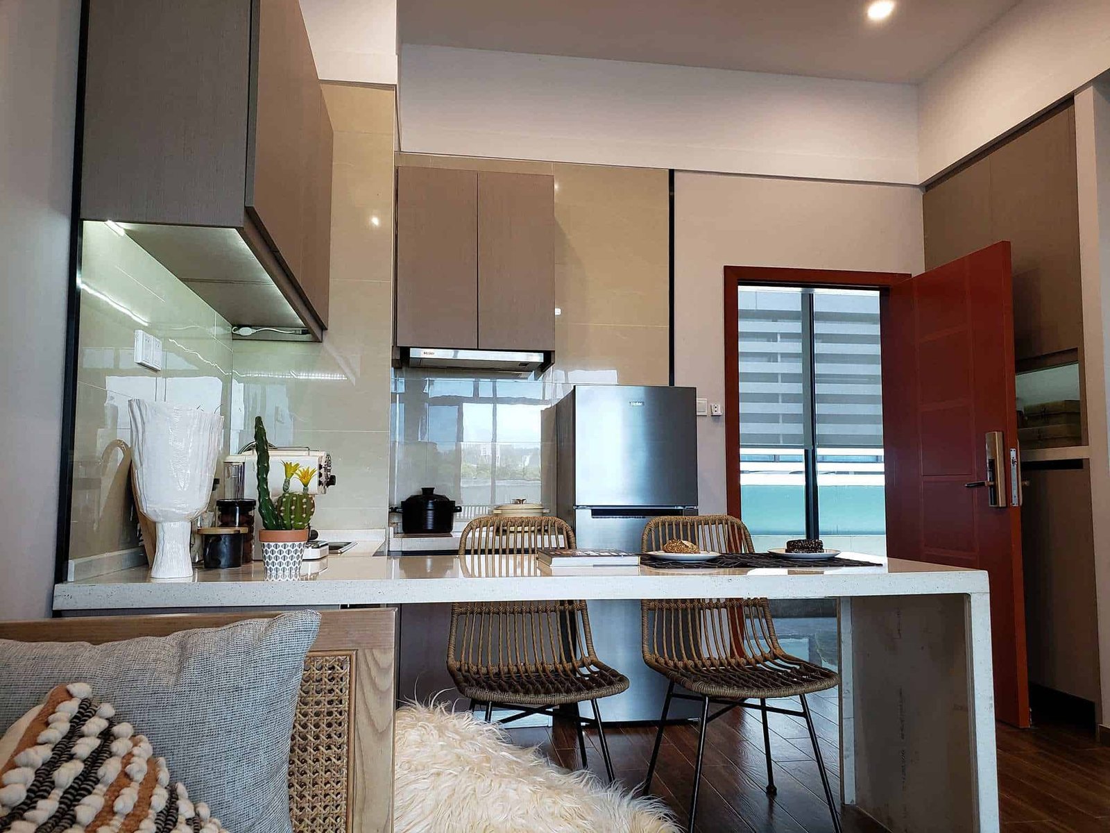 Cuisine-Appartement-Temoin-Prince-Golden-Bay