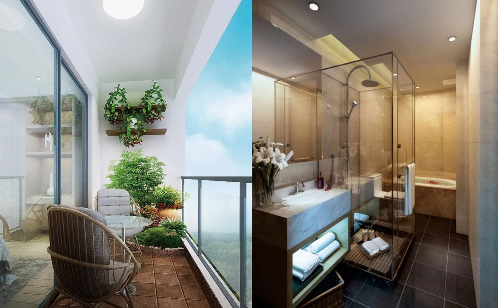The-Seagate-Sihanoukville-Balcon-Salle-de-Bains
