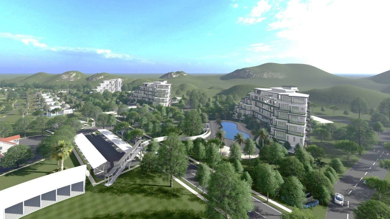 Vue-Aerienne-Appartements-Golf-Harmony-Cambodge