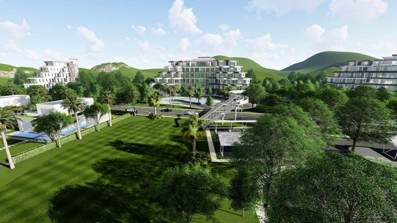 Vue-Generale-Immeubles-Appartements-Golf-Harmony-Kampot