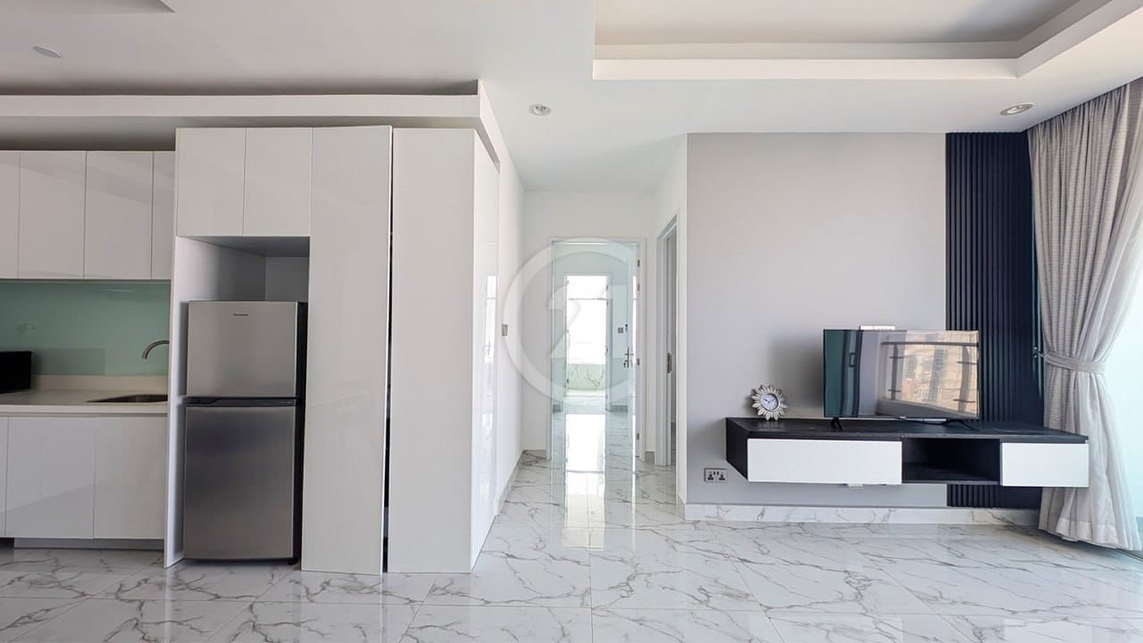 À Vendre Appartement d'angle de 2 chambres à J Tower2 Phnom Penh