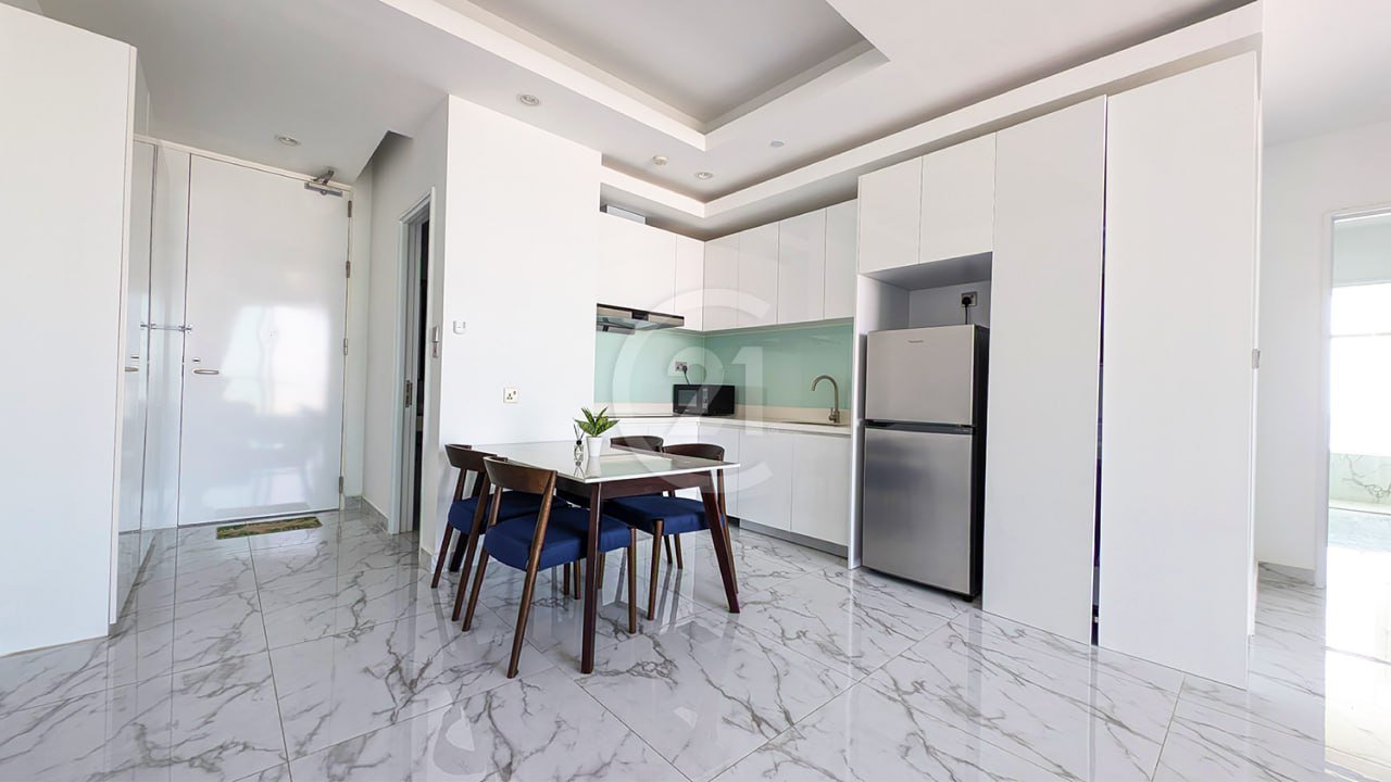 À Vendre Appartement d'angle de 2 chambres à J Tower2 Phnom Penh
